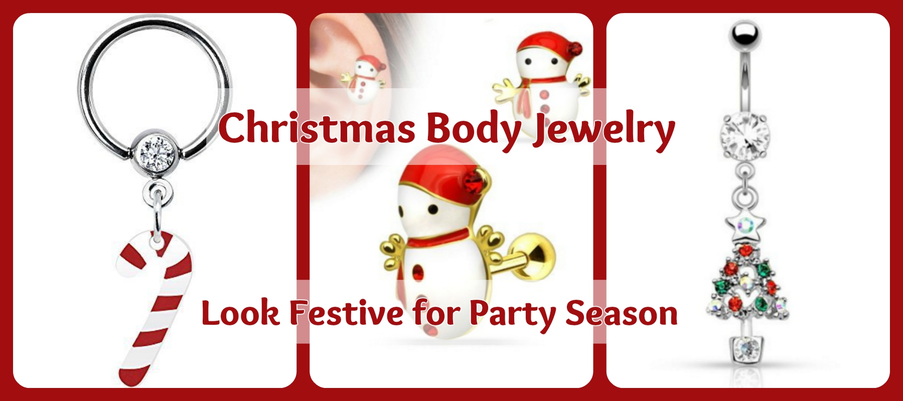 Christmas Body Jewelry