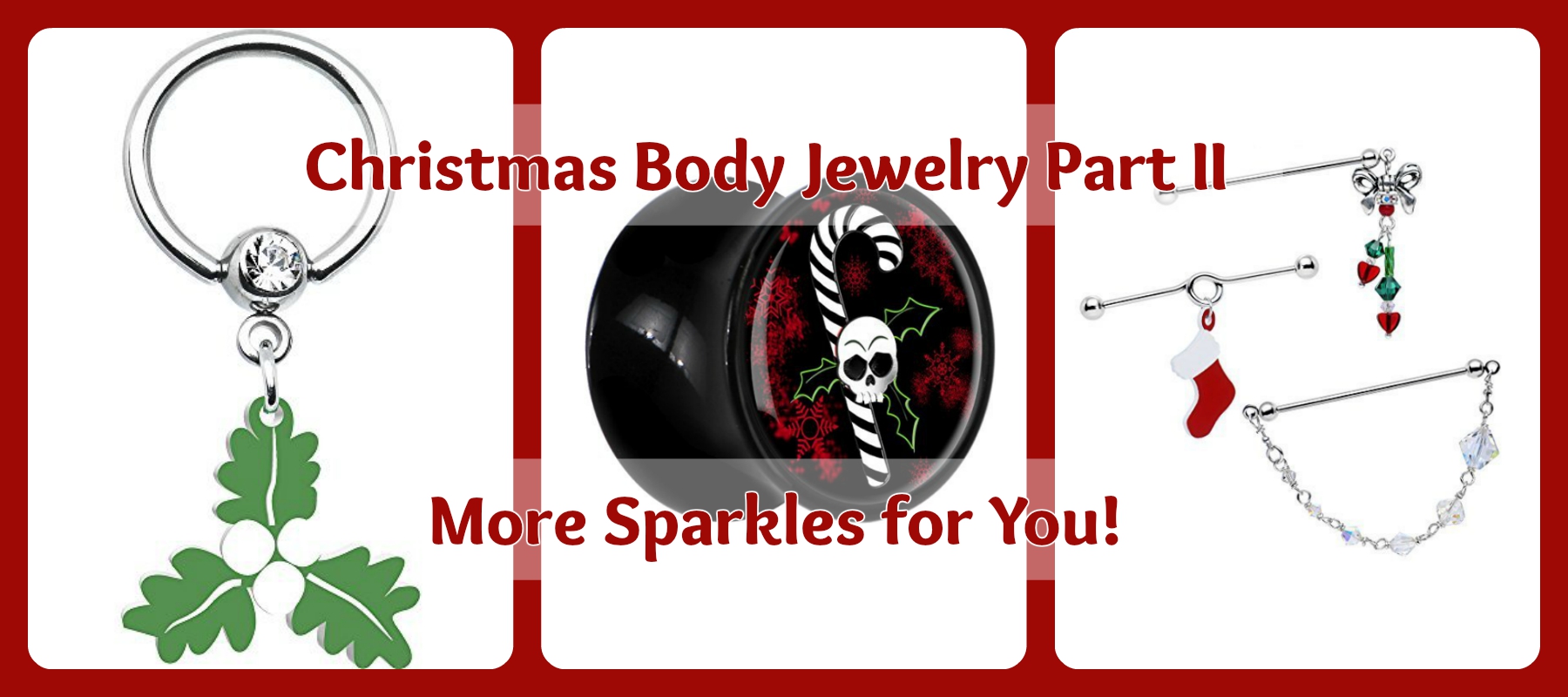 Christmas Body Jewelry Part 2