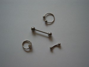 Body jewelry types