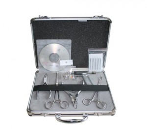 Complete Professional Self Ear Piercing Kit with Case