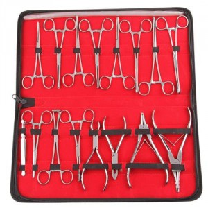 FACILLA® Stainless Steel Body Piercing Tool Kit
