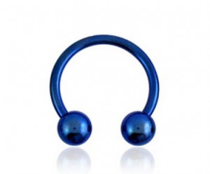 14G Anodised G23 Grade Titanium Circular Barbell – Colour Choices