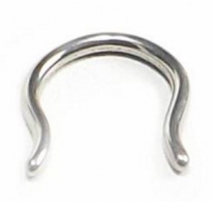 16G Titanium Septum Piercing Retainer